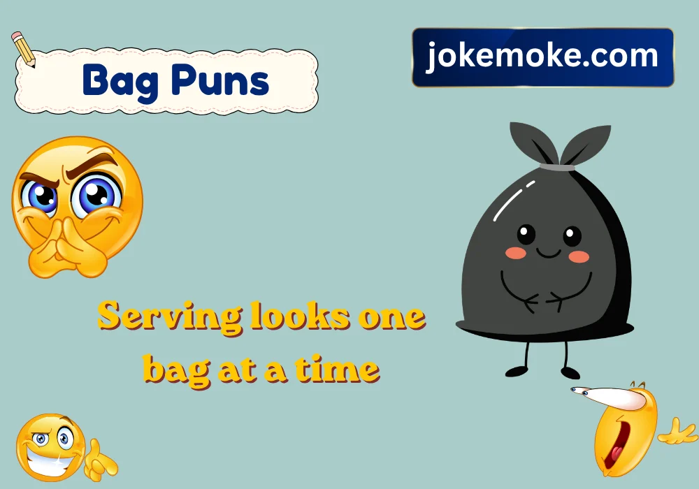 Bag Puns Captions