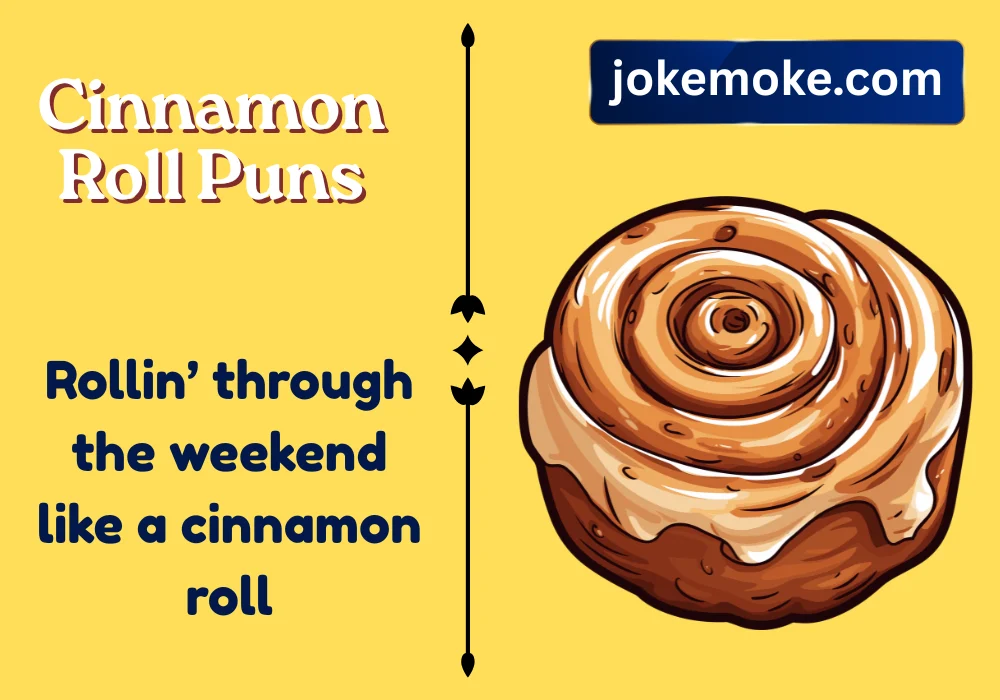 Cinnamon Roll Puns for Instagram