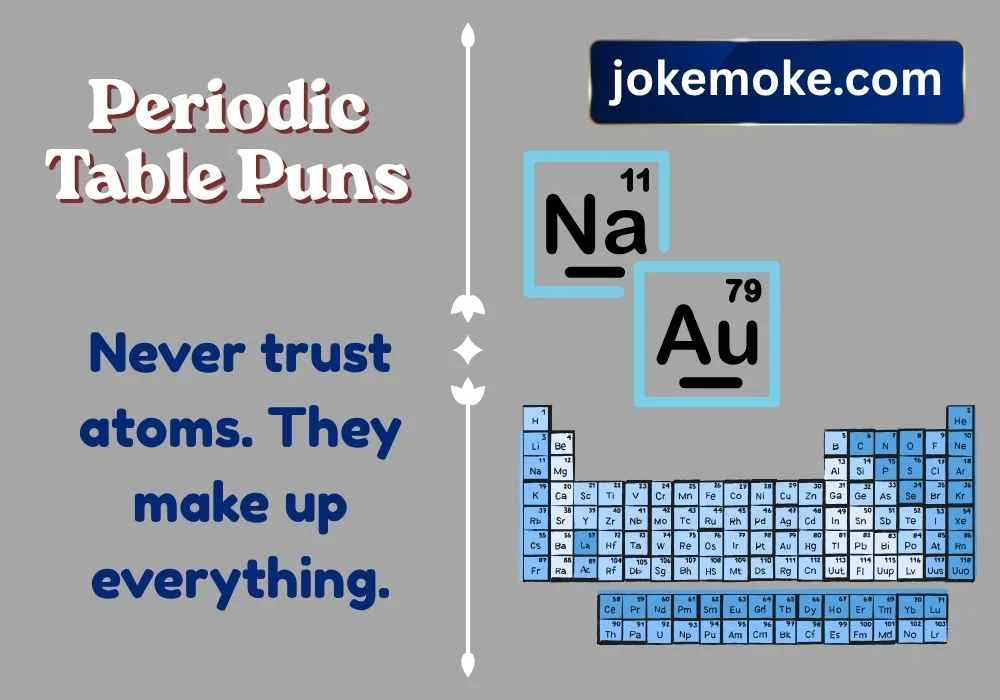 Best Periodic Table One-Liners