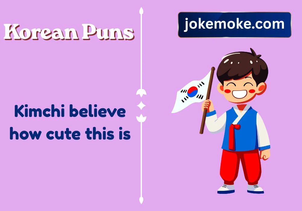 Cute korean puns