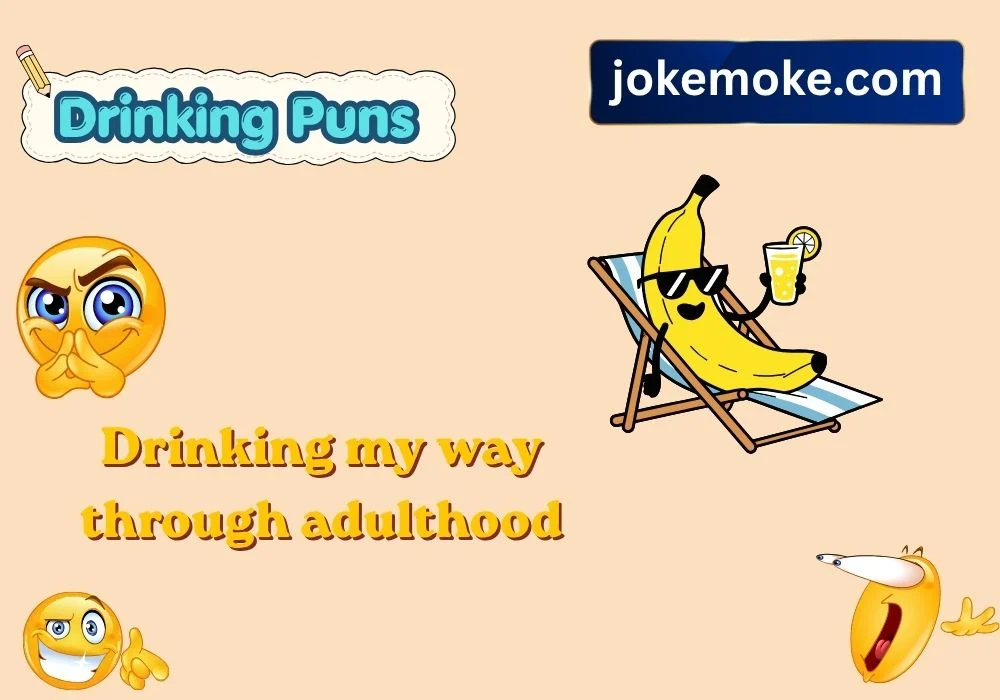 Drinking Puns Captions