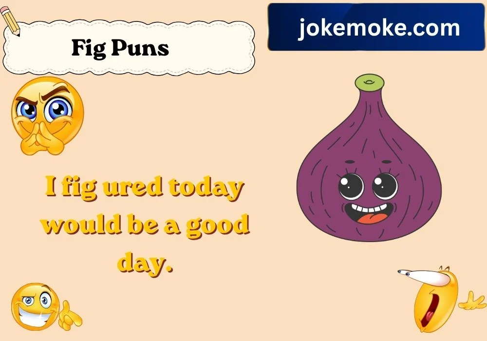 Funny Fig Puns and Captions