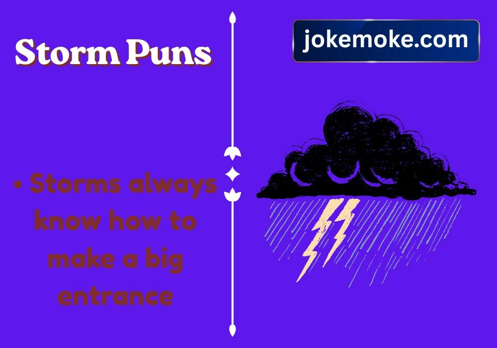 Funny storm puns