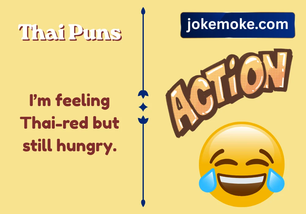 Funny Thai Puns and Captions