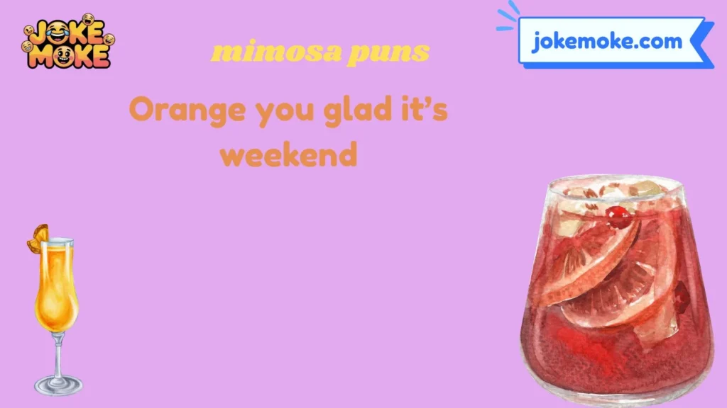 Funny Mimosa Puns and Captions