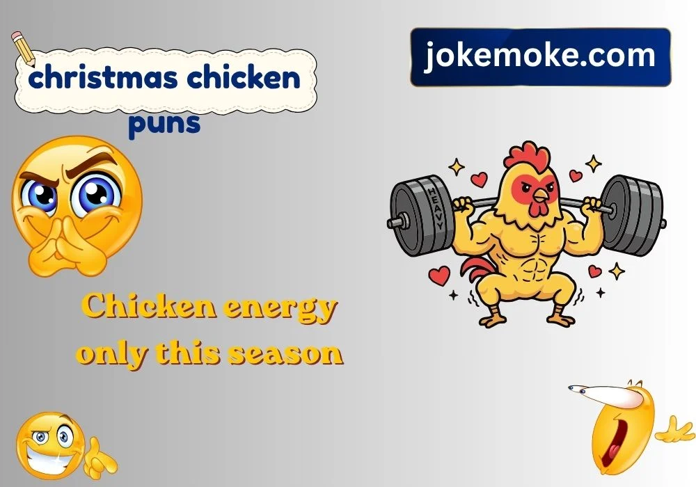 christmas chicken puns