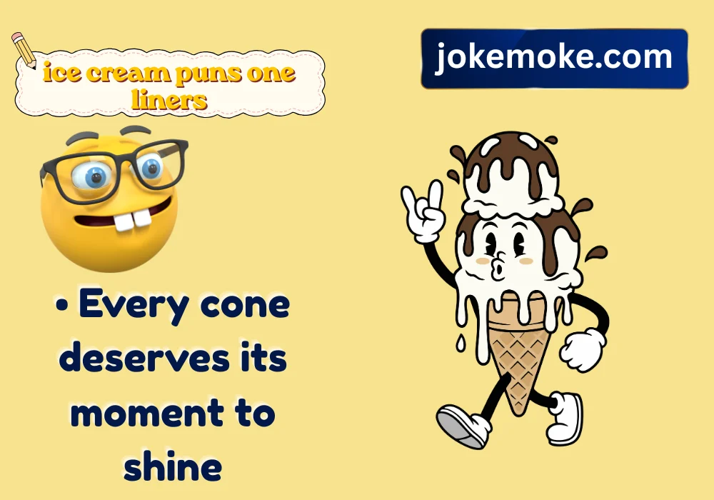 ice cream puns one liners