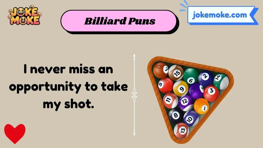 Billiard Puns