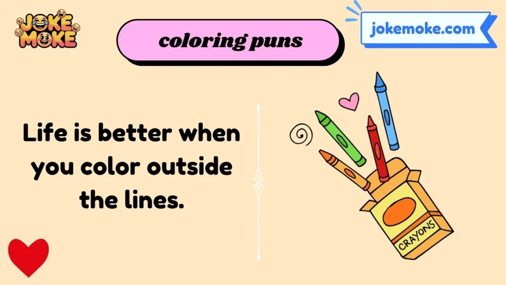 coloring puns