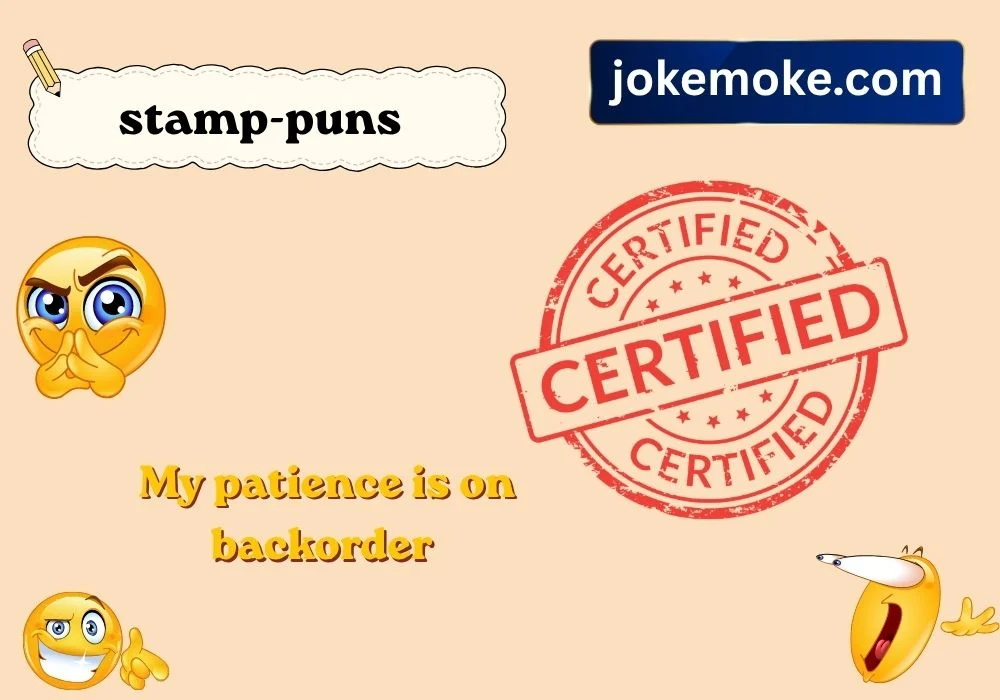 stamp puns