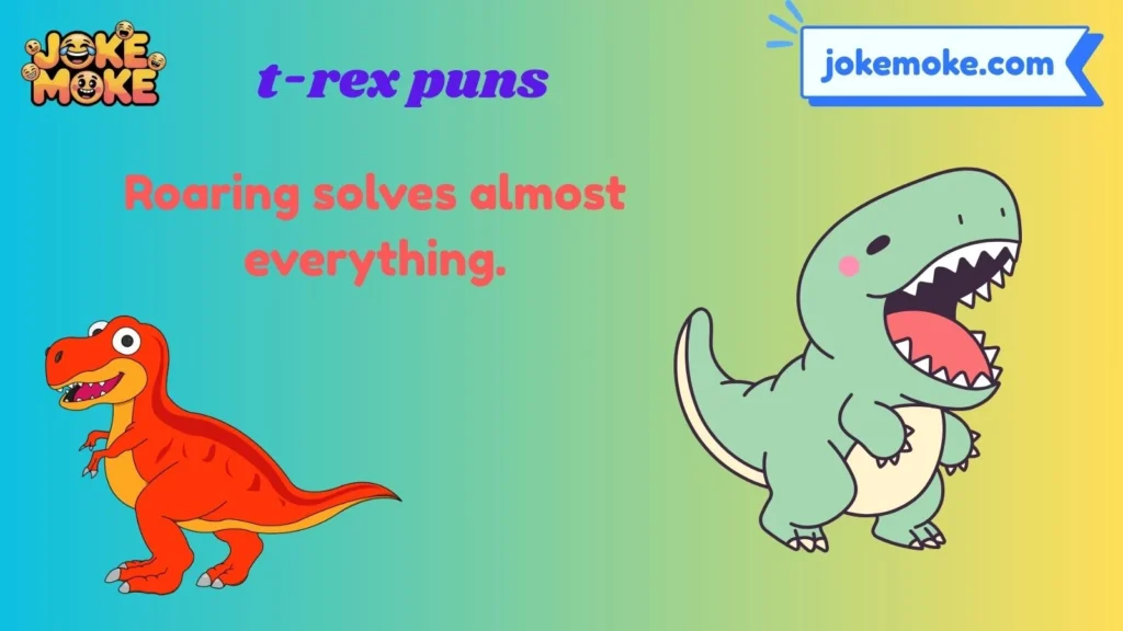 t-rex puns